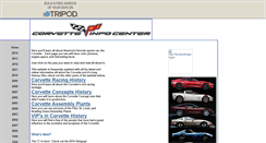 Desktop Screenshot of corvette-info-center.com